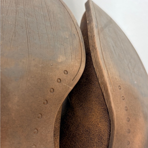 Coconuts by Matisse Cowgirl Studded Brown Ankle Boots Western - 9 - Picture 4 of 7